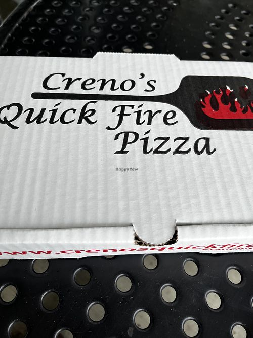   at Creno's Quickfire Pizza in Newark