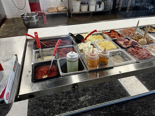   at Creno's Quickfire Pizza in Newark