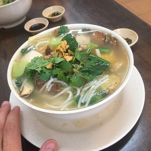 massive & excellent Fish Bihun at CunThi Good Taste Vegetarian in Penang