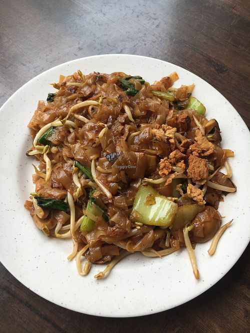 Fried Kwey Teow (No Egg) (Vegan) at CunThi Good Taste Vegetarian in Penang