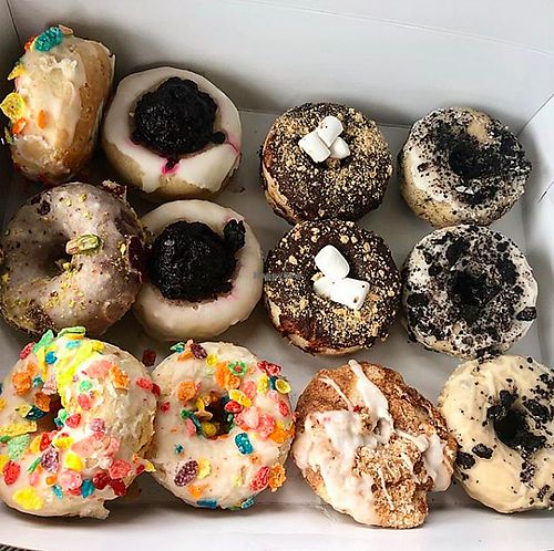 All vegan donuts! at Happy Little Treats - High St in Columbus