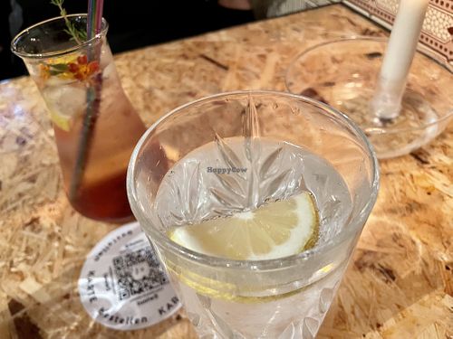 sparkling water at Botanica in Magdeburg