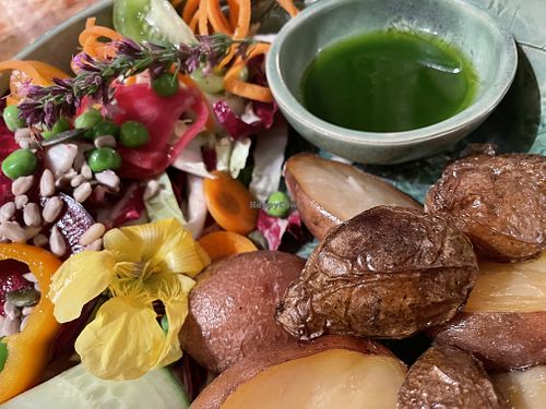 potatoes at Botanica in Magdeburg