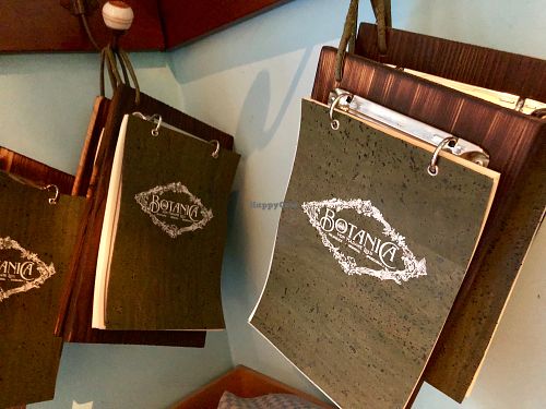 menus at Botanica in Magdeburg