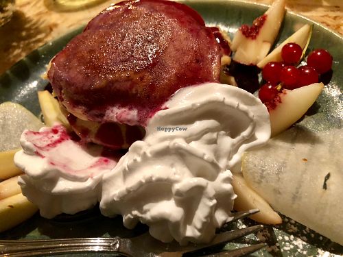 buckwheat pancakes at Botanica in Magdeburg