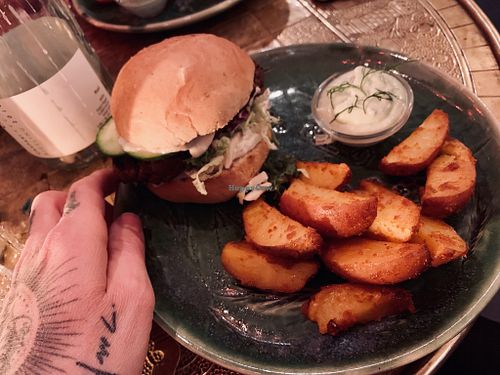 burger at Botanica in Magdeburg