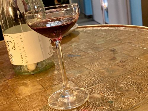 cherry vanilla liqueur at Botanica in Magdeburg