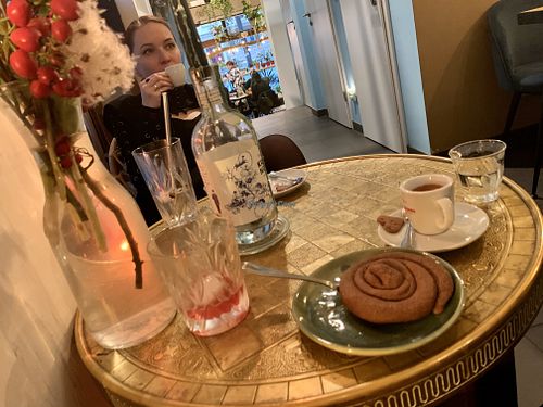 table at Botanica in Magdeburg