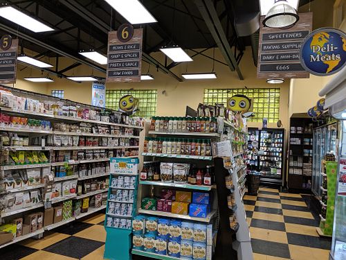 interior at Organic Earth Market in Halifax