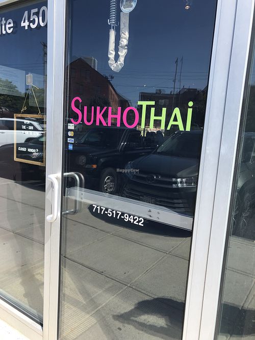 Front door   at Sukhothai in Lancaster