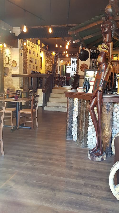 Funky interior at Adulis - St Johns Hill in South West London