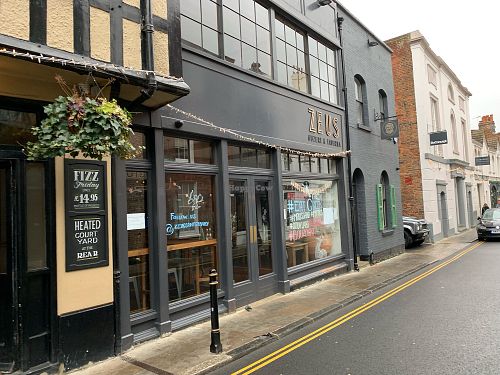 Exterior  at Zeus Ouzeri & Taverna in Canterbury