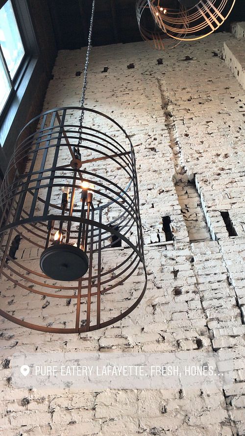 Restaurant entry.  at Pure Eatery in Lafayette