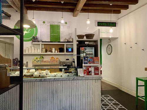 inside at Ciao Checca in Rome