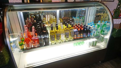 Drink options organic wines and beers at Green Kafé in Wilton Manors