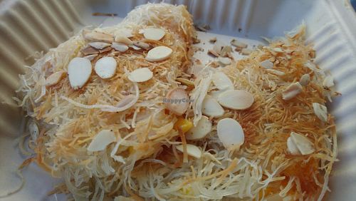 Sweet mango almond kataif ♥️ ♥️ at Green Kafé in Wilton Manors