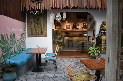 Restaurant  at Kin Cafe in Seminyak