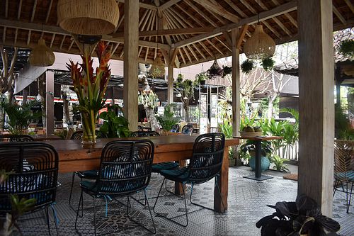 Terrace at Kin Cafe in Seminyak