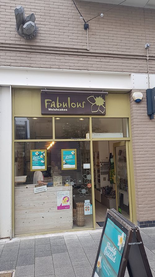 Exterior at Fabulous Welshcakes in Cardiff