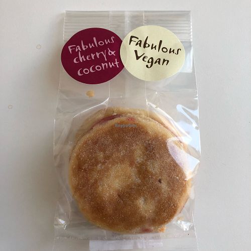 Cherry and coconut welsh cakes at Fabulous Welshcakes in Cardiff