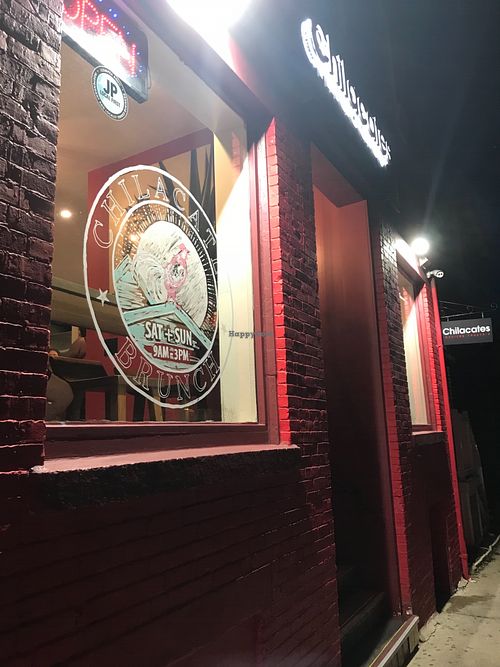 Store front at Chilacates in Jamaica Plain