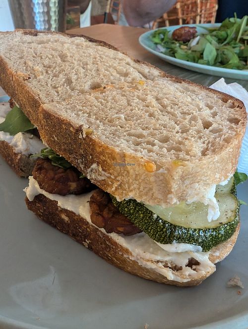 Summer cream sandwich at Roots Plant-Based Cafe in Da Nang