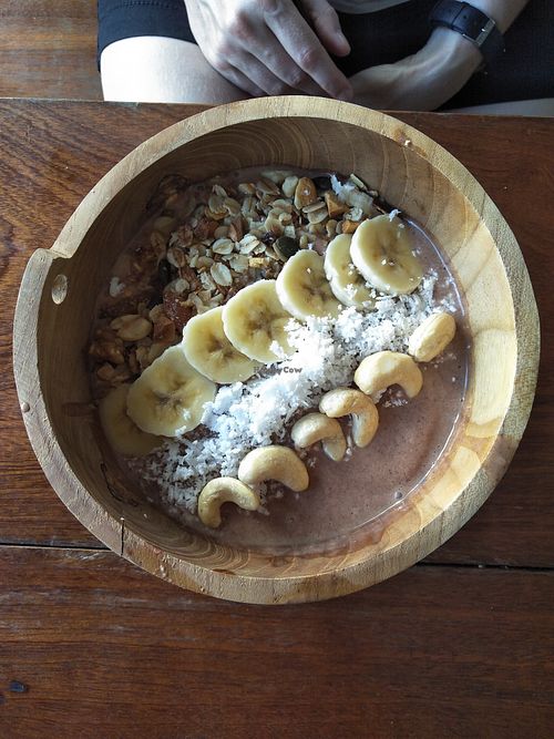 Cacao dream bowl. at Roots Plant-Based Cafe in Da Nang