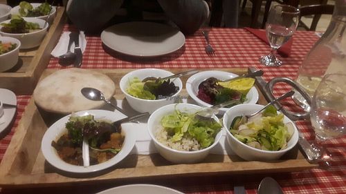 Vegan menu 2 at Gruziňák in Kosice
