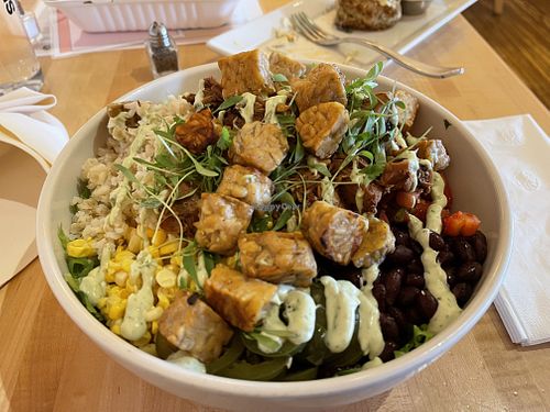 Burrito Bowl #Veganuary at Cafe Manna in Brookfield