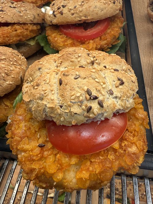 vegan sandwich  at backWERK in Siegen