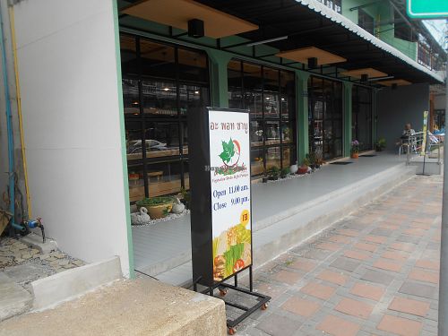 Street view at A Pot Shabu in Pattaya