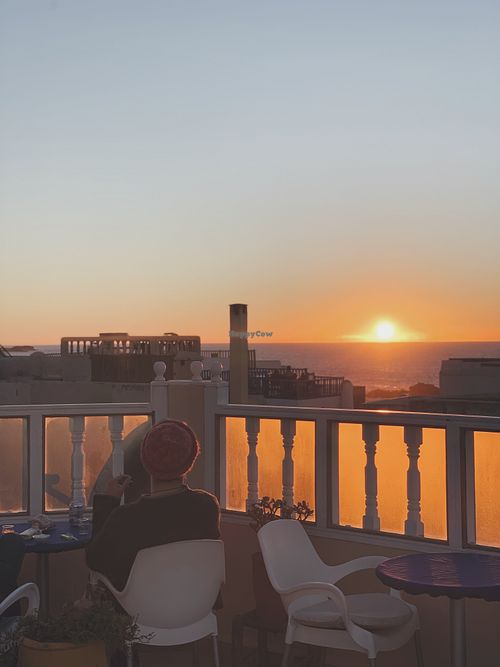 Rooftop Sunset Point for happy people! at Kameleon in Essaouira