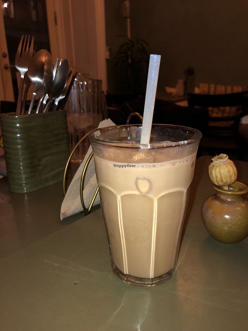 The best ICE chai latte you’ll ever have 

(Not on the menu, but u can ask for it) at Cafe Blå in Copenhagen