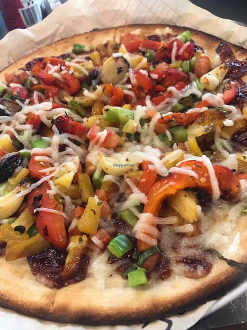 Such a delicious vegan pizza !!!! 😍🤤 at Mod Pizza in Sahuarita