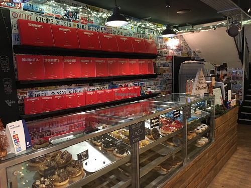 Interior at DoughNotts in Derby