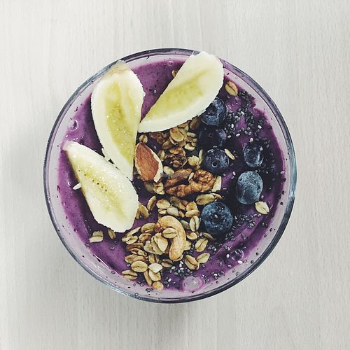 Smoothie bowl aka “Slaya” at Zdravo Vegan Store in Sarajevo