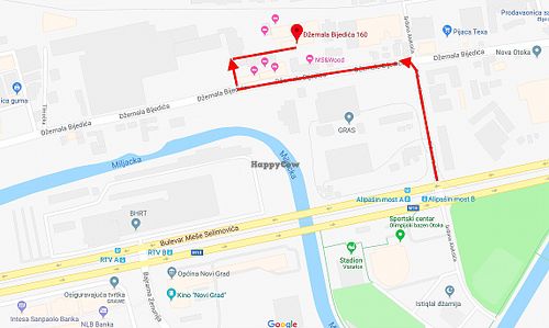 How to find Zdravo at Zdravo Vegan Store in Sarajevo