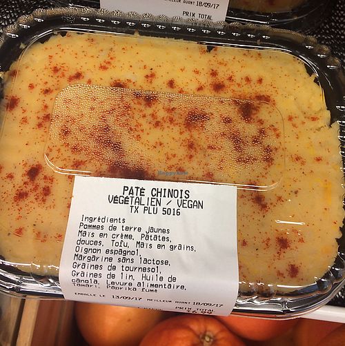 vegan meal at Frenco in Montreal