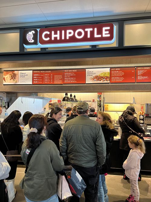   at Chipotle in Central Valley