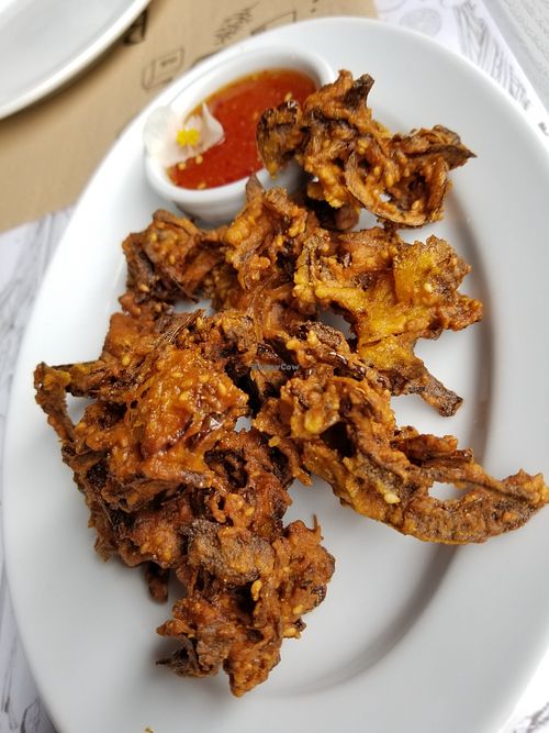 Baiyin at Los Fogones de Luzia in Orio