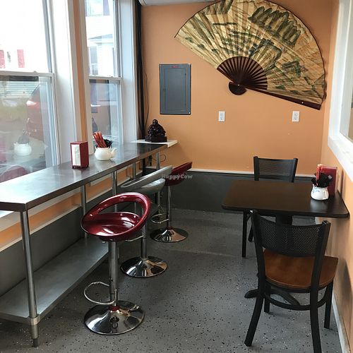 Indoor seating is limited at Chow Maine in Trenton