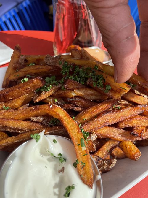 Fries  at Neue Republik Reger in Berlin