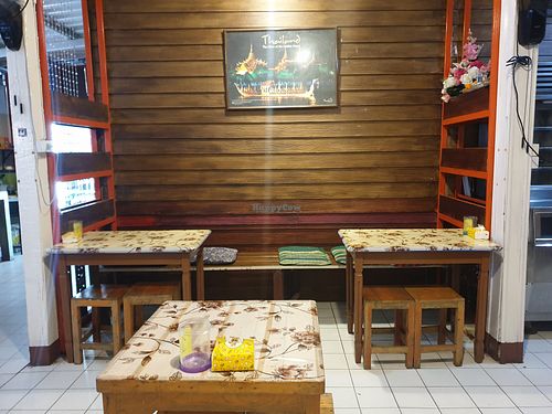 Inside at May Kaidee in Bangkok