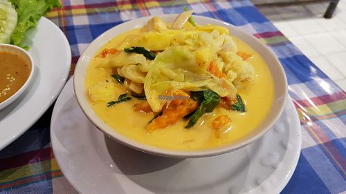 Red curry at May Kaidee in Bangkok