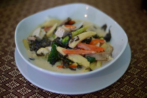 Vegan 'Seafood' Curry at May Kaidee in Bangkok