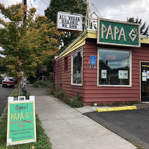 Papa G’s Vegan Organic Deli at Papa G's Vegan Organic Deli in Portland