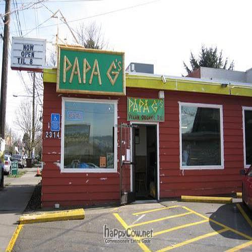  at Papa G's Vegan Organic Deli in Portland