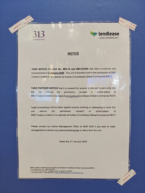 Closed at Haakon - Somerset Orchard Rd in Central Singapore