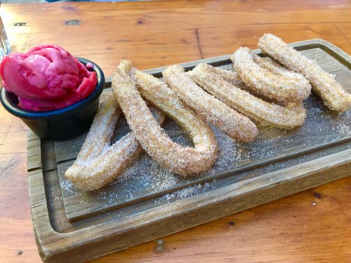 Vegan Churros at El Capo in Nottingham