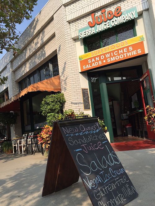 vegan ice cream sandwiches, gluten-free at Sierra Juice Company in Sierra Madre